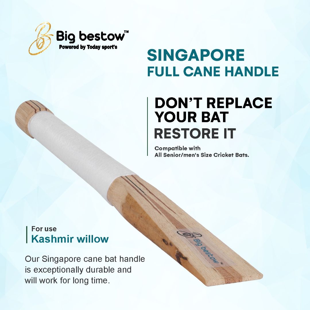 Singapore Full Cane 3 Rubber Handle