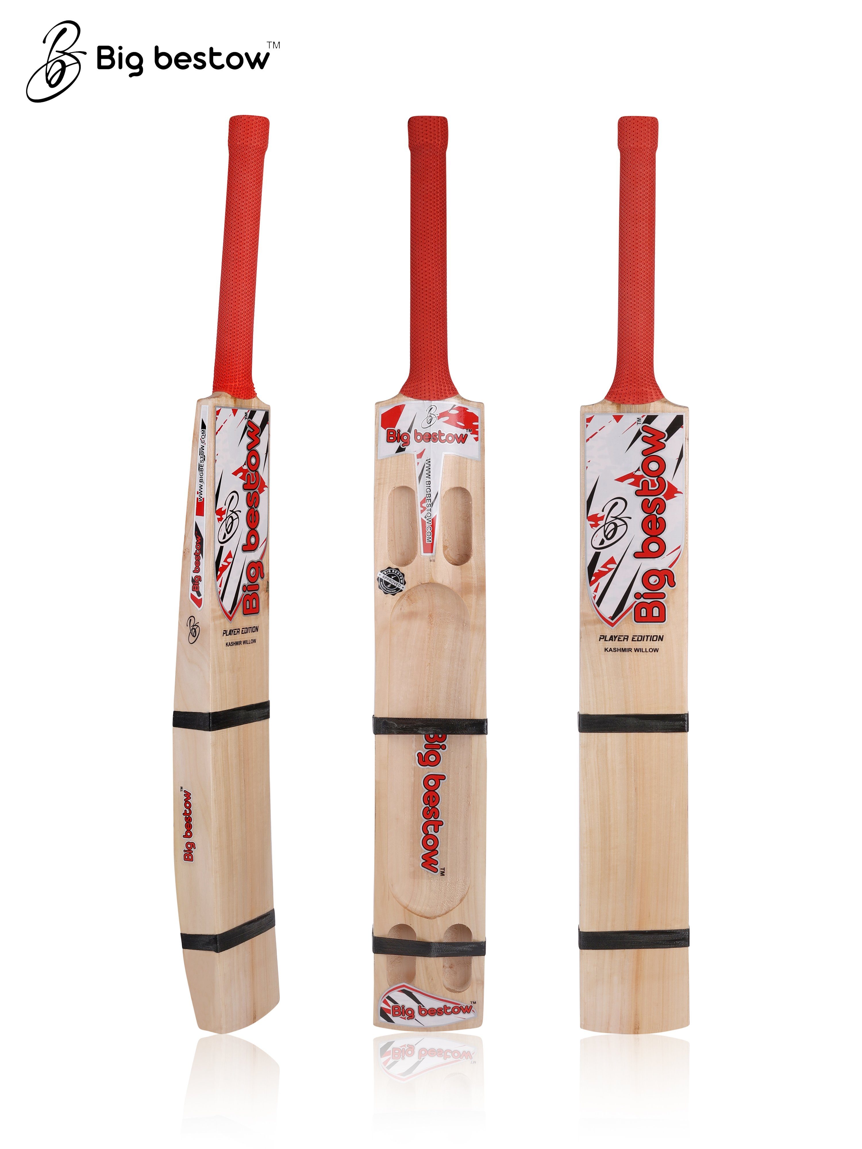 Bigbestow Player Edition Tennis Bat in Kashmir Willow