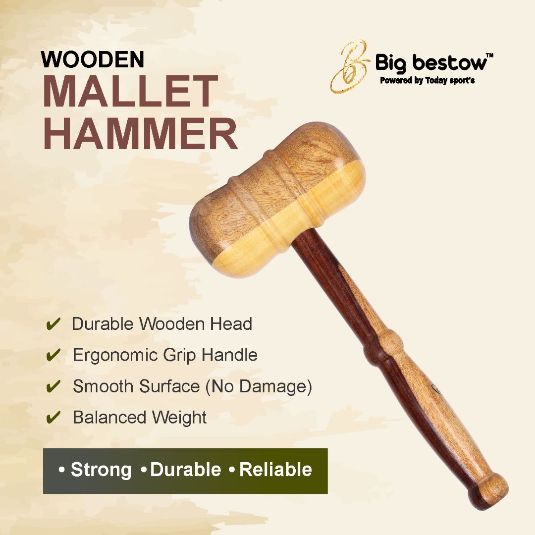 Bigbestow Cricket Bat Knocking Mallet